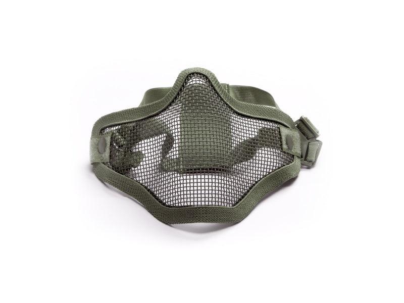 Mesh Maske med Gitter - Olive - gameon.eu