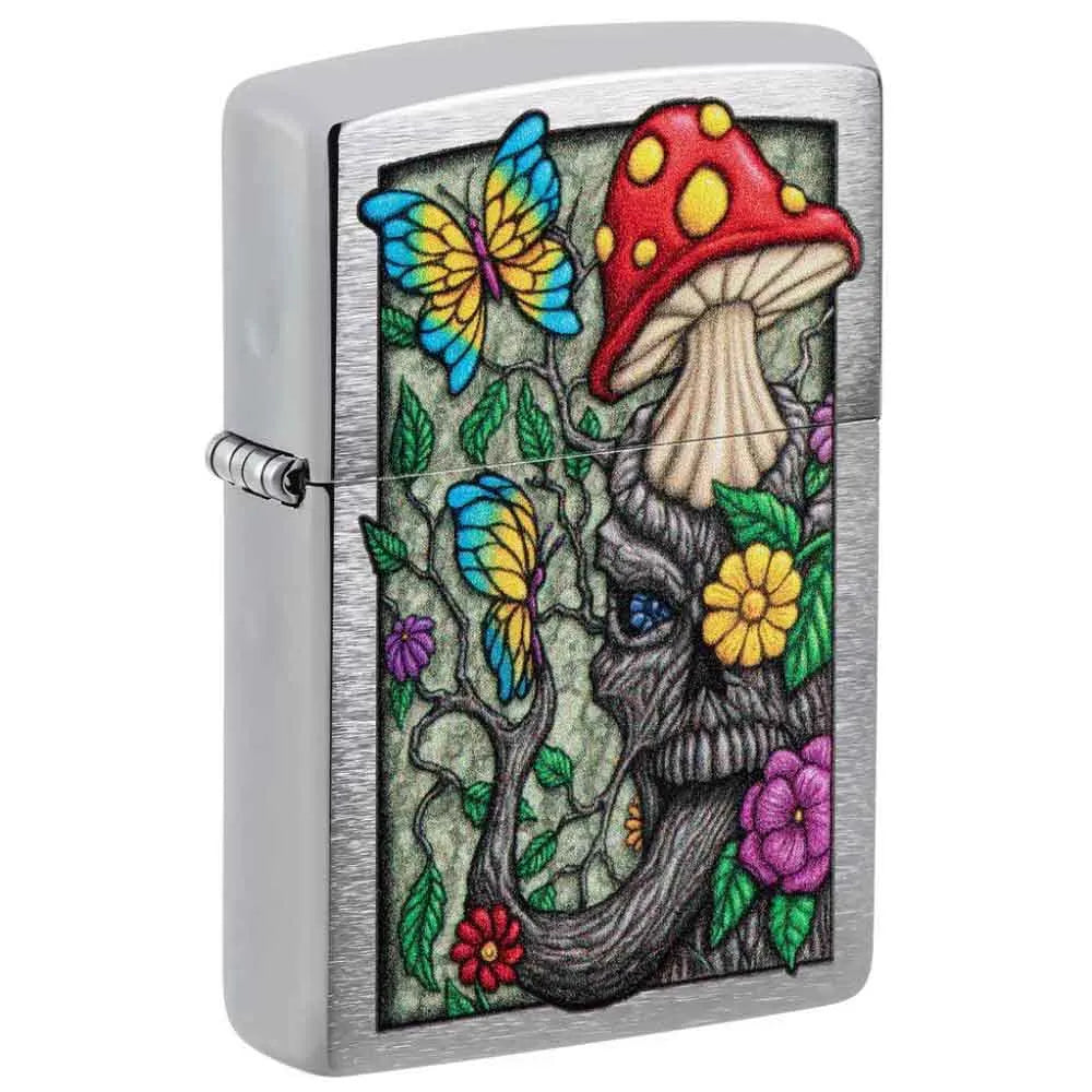 Zippo - Design Freaky Nature - Cromo spazzolato