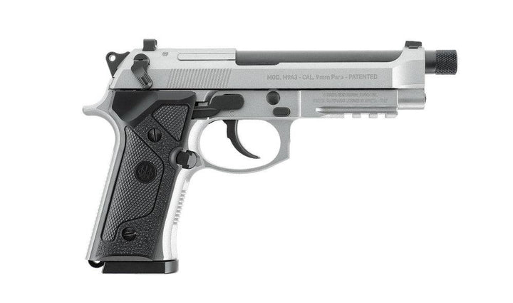 Beretta M9A3 FM INOX - Co2 drevet Softgun Pistol med Blowback - gameon.eu