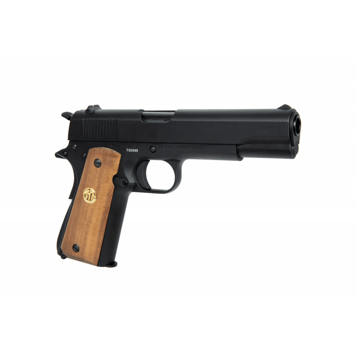 G&G GPM1911 GP2 Airsoftpistol med Blowback - Metall & Tre - gameon.eu