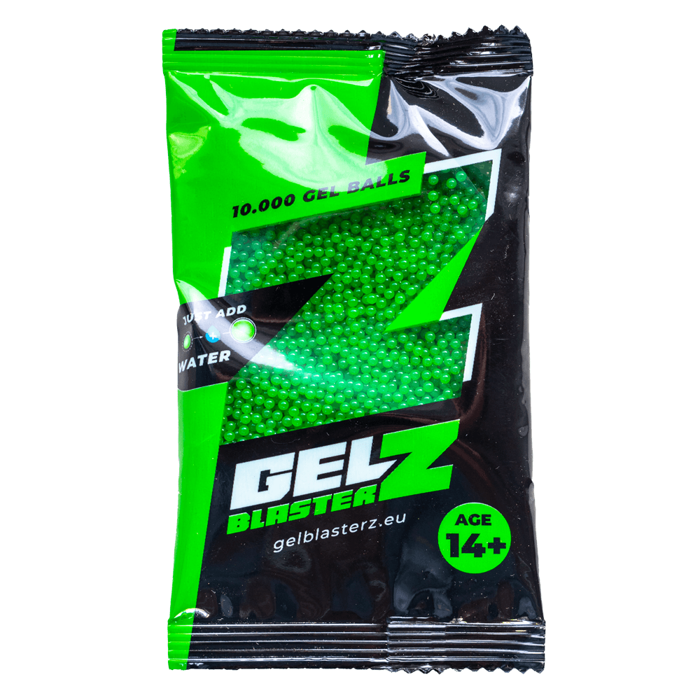 Palline Gel - Gel Blasterz - Verde - 10.000 pz