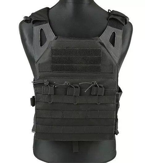 GFC Taktisk Vest - Jump-type Plate Carrier - Svart - Game-On.no