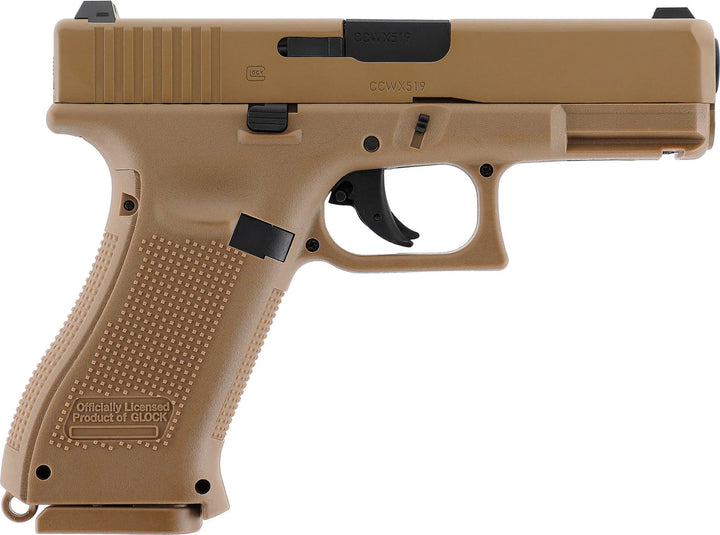 Glock 19X FDE - 4.5mm Luftpistol - gameon.eu