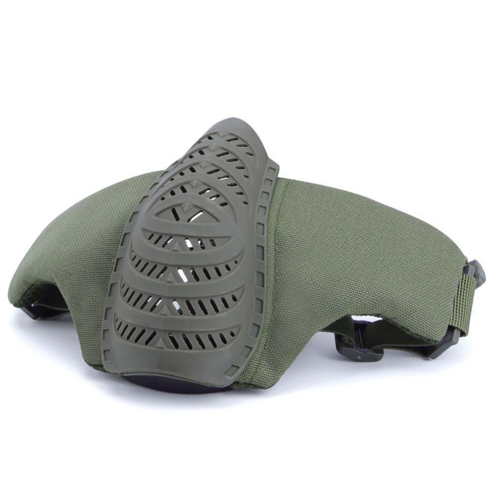 Mask 7 - Beskyttelsesmaske til Airsoft - Olive - gameon.eu