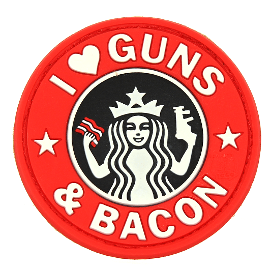 Patch - Guns and Bacon - JTG - gameon.eu