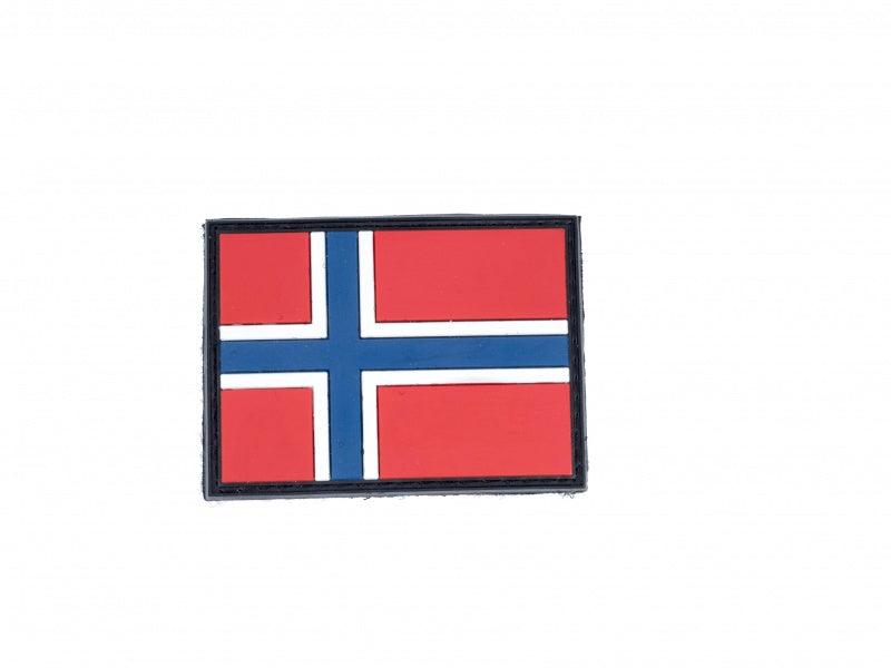 Patch - Norsk Flagg - PVC - gameon.eu