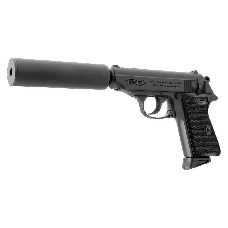 PPK/S Sett - Gassdrevet Softgun Pistol med Blowback - Game-On.no