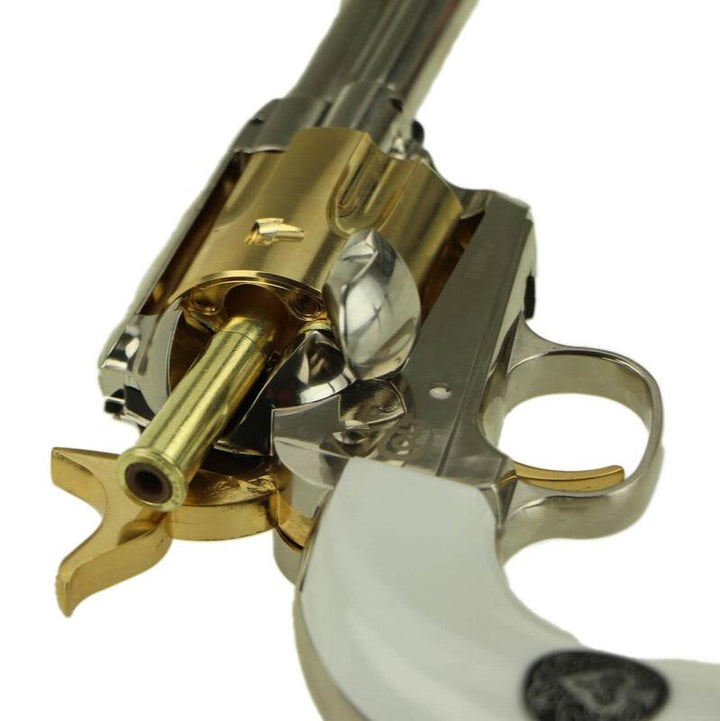 Peacemaker SAA .45 Smoke Wagon - Revolver alimentato a CO2 - Pallini da 4,5 mm