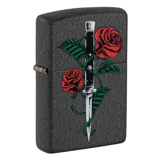 Zippo - Rose og Dolk Motiv - gameon.eu